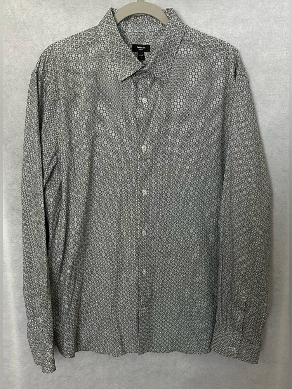 Express Geometric Print Men’s Shirt